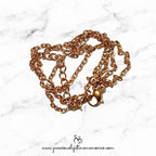O-Ring Necklace Rose Gold