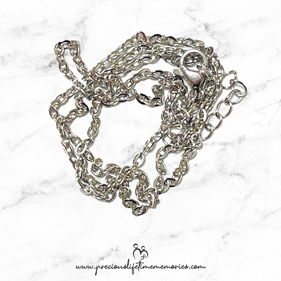 O-Ring Necklace Silver