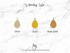 Cremation Ashes Fairy Dust Waterdrop Pendant