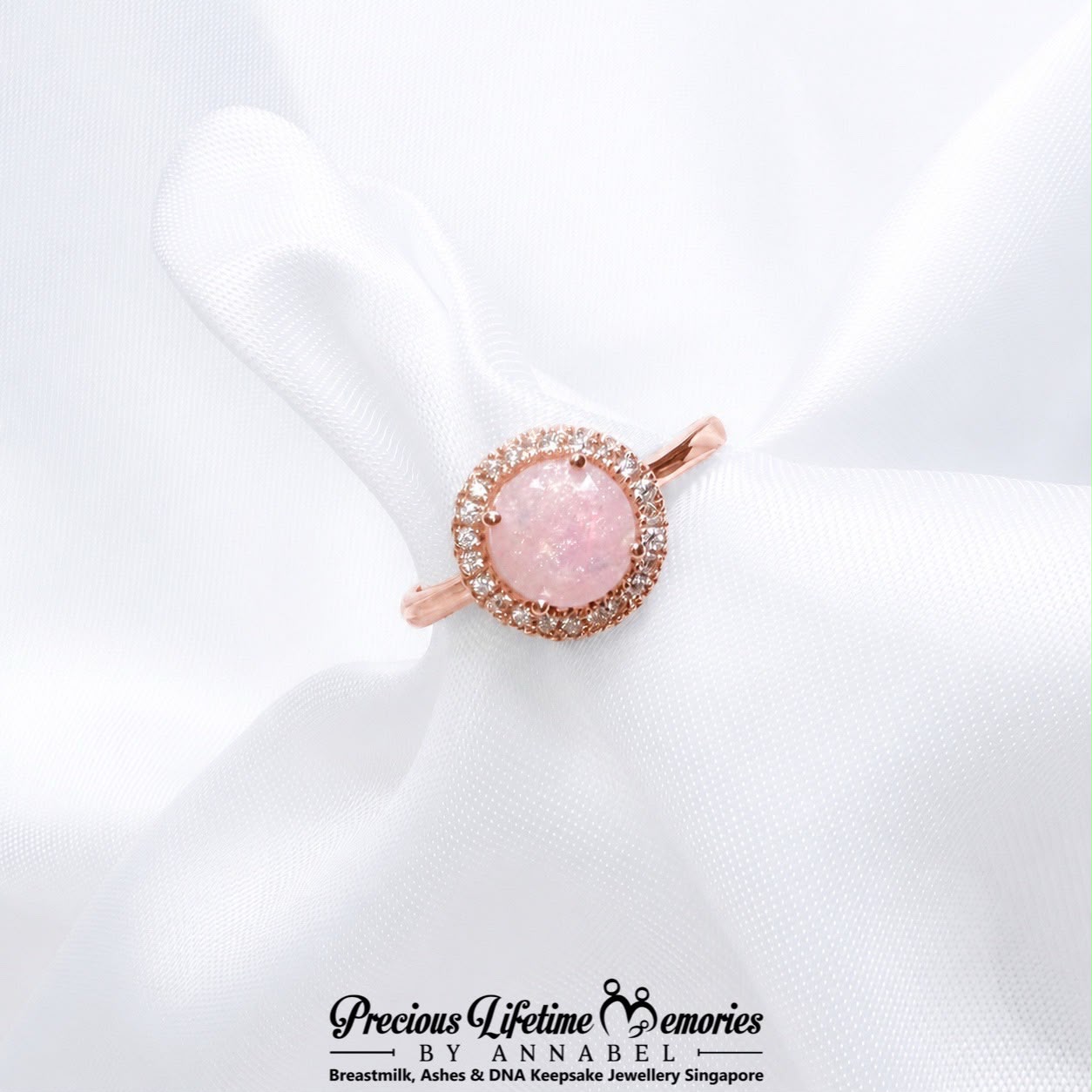 Precious Halo Breastmilk Ring (S925)