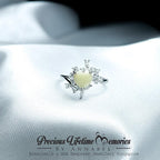Vintage Heart Breastmilk Ring (S925)