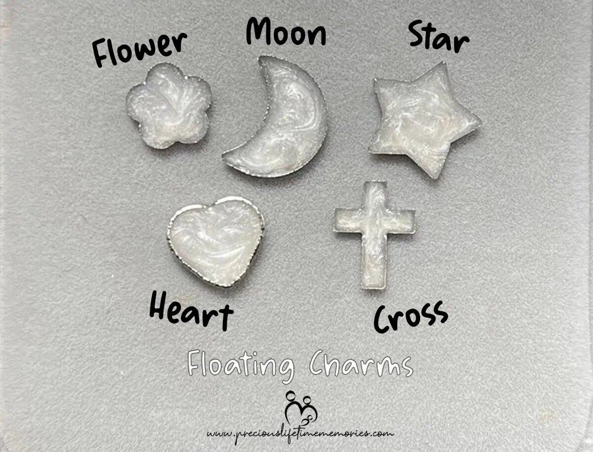 Breastmilk Floating Charms Glass Locket